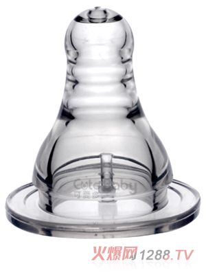 可愛多標口徑乳感奶嘴三只插卡裝