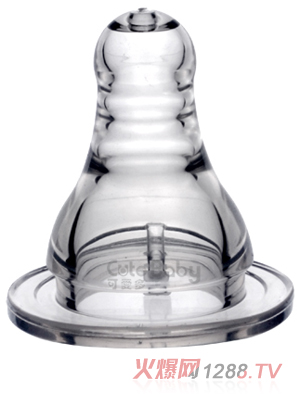 可愛多標口徑乳感奶嘴兩只PP盒裝