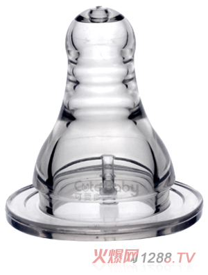 可愛多標口徑乳感奶嘴一只紙盒裝