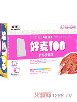 金貝氏好麥100鮮蝦營(yíng)養(yǎng)面