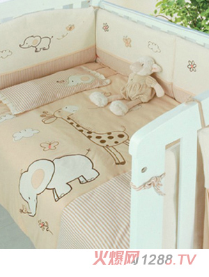 喜樂寶淺黃床圍