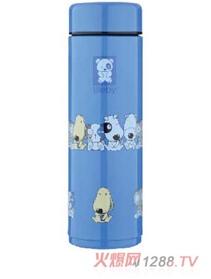 無雙寶貝迷你小學(xué)士藍(lán)色水杯