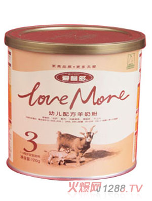 愛馨多優(yōu)護(hù)youe配方羊奶粉3段120克（便攜裝）