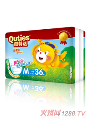 酷特適巨能吸yinge紙尿片M碼