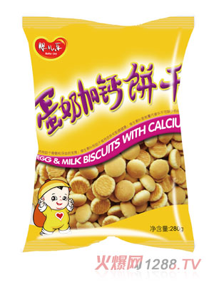 yinge樂蛋奶加鈣餅干280g