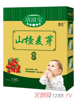 旭杰山楂麥芽顆粒盒裝