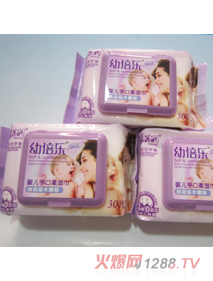 幼培樂yinge手口柔濕巾80片