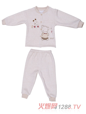 嬰特網(wǎng)小伙伴不倒絨前開套