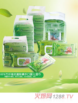 幼柔抗菌除螨yinge手口濕巾