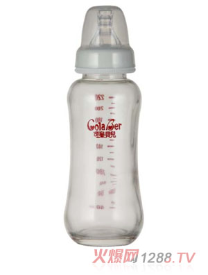可樂(lè)貝兒寶寶玻璃奶瓶250ml