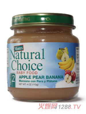 珂禾美食蘋(píng)果&梨&香蕉果泥