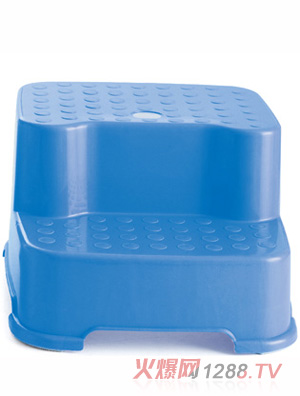 Babyhood素色雙層凳(藍(lán))