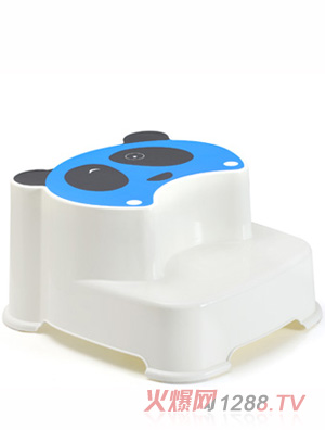 Babyhood熊貓雙層凳(藍(lán))