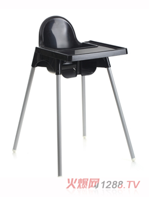 Babyhood高腳椅(黑)