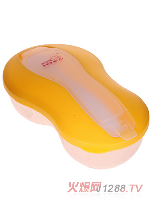 優(yōu)嘻噯yinge花生型研磨碗黃色