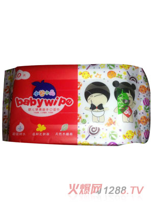 小谷小晶yinge便攜裝手口濕巾10片