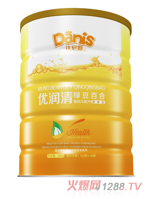 達尼斯優(yōu)潤清綠豆百合聽裝