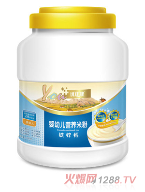 優(yōu)佳健鐵鋅鈣yingye營(yíng)養(yǎng)米粉