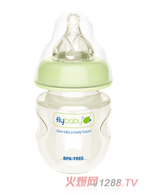 飛樂(lè)比PP寬口Q蛋小奶瓶