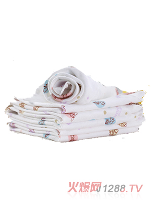 小土豆yingye竹纖維紗布三角巾