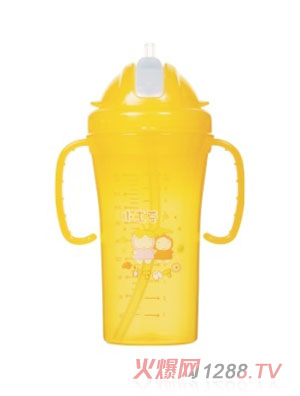 小土豆寶寶成長訓(xùn)練PP吸管杯AQ819-B