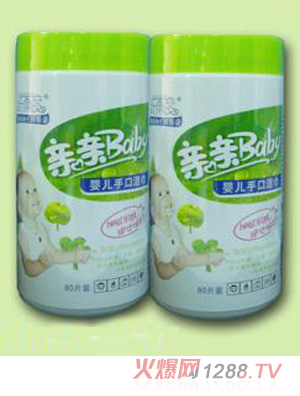 纖雨度yinge手口80片桶裝濕巾