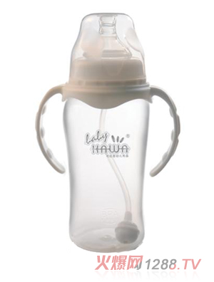 可娃寬口徑自動PP奶瓶300ML