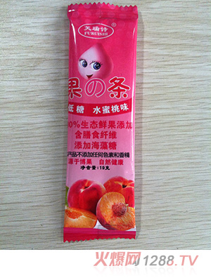 芙瑞詩(shī)水蜜桃水果條