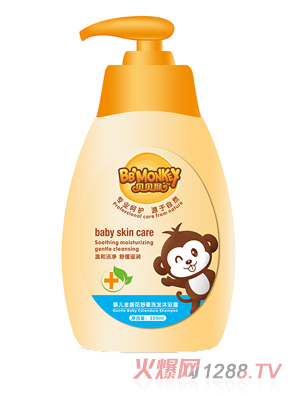 貝貝猴yinge金盞花舒柔洗發(fā)沐浴露