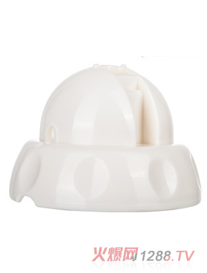 瞇瞇熊水杯牙蓋組白色