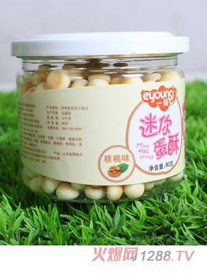 一揚核桃味迷你蛋酥80克