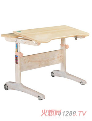 博士有成進口芬蘭松實木兒童書桌