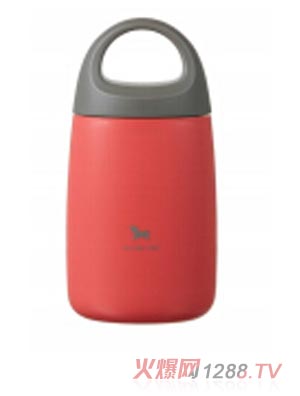 Potdemiel珊瑚色兒童水杯