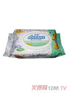 朵奴yinge手口專用濕巾85抽