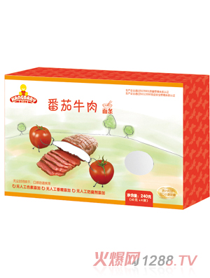 康貝多維番茄牛肉營養(yǎng)面