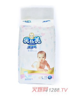 樂(lè)兒美薄薄爽yinge紙尿片L碼40片
