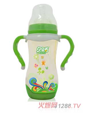 貝嬰奇PPSU雙柄自動奶瓶