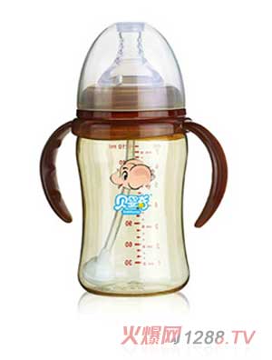 貝嬰奇PPSU雙柄自動奶瓶210ml