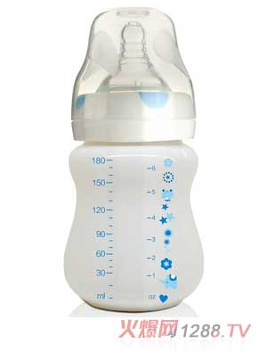 ؐ����180ml�մ���ƿ�{ɫ�̶�