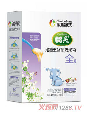 初臣氏益生菌配方均衡五谷米粉