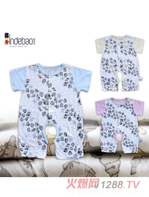 嬰得寶風(fēng)情短袖麻賽爾哈衣1111