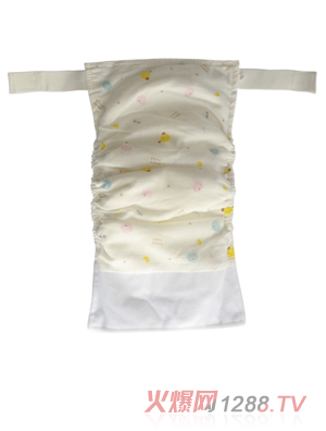 A.Gkids護(hù)肚型防漏尿布褲展開圖外表層