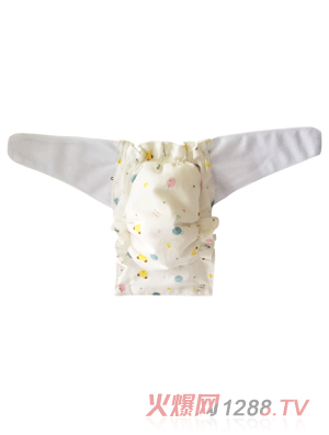 A.GkidsT型防漏尿布褲展開圖外表層