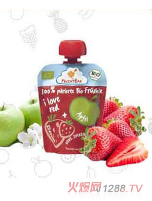 果貝兒混合果泥蘋(píng)果草莓味