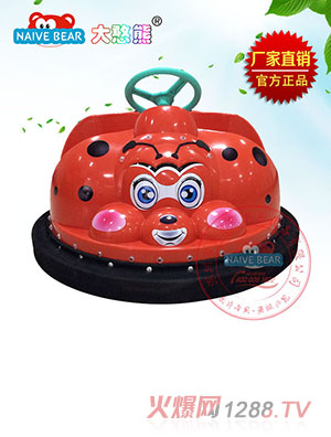 大憨熊小甲蟲碰碰車(紅色)