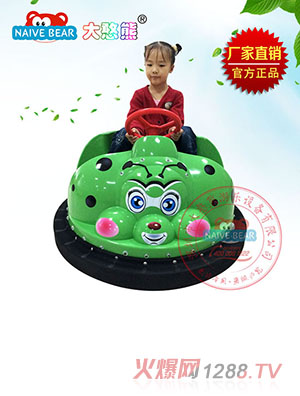 大憨熊小甲蟲碰碰車(綠色)