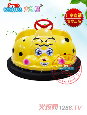 大憨熊大甲蟲碰碰車(黃色)