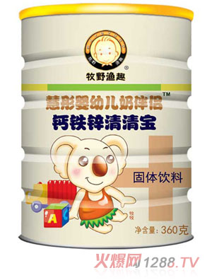 牧野漁趣鈣鐵鋅清清寶