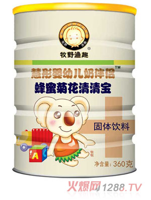 牧野漁趣蜂蜜菊花清清寶