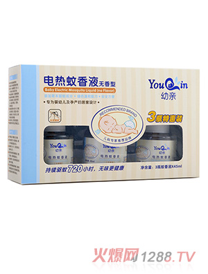 幼親蚊香液3瓶特惠裝